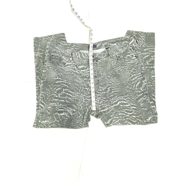 NYDJ  20W Skinny High Rise Stretch Gray Camouflage Ankle Pants Lift Tuck - Picture 8 of 11